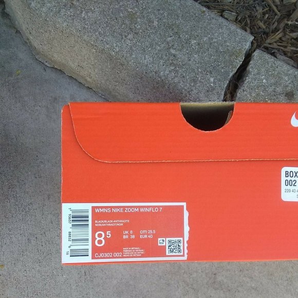 Womans nike zoom winflo 7 running shoes size 8.5 US - Picture 5 of 5